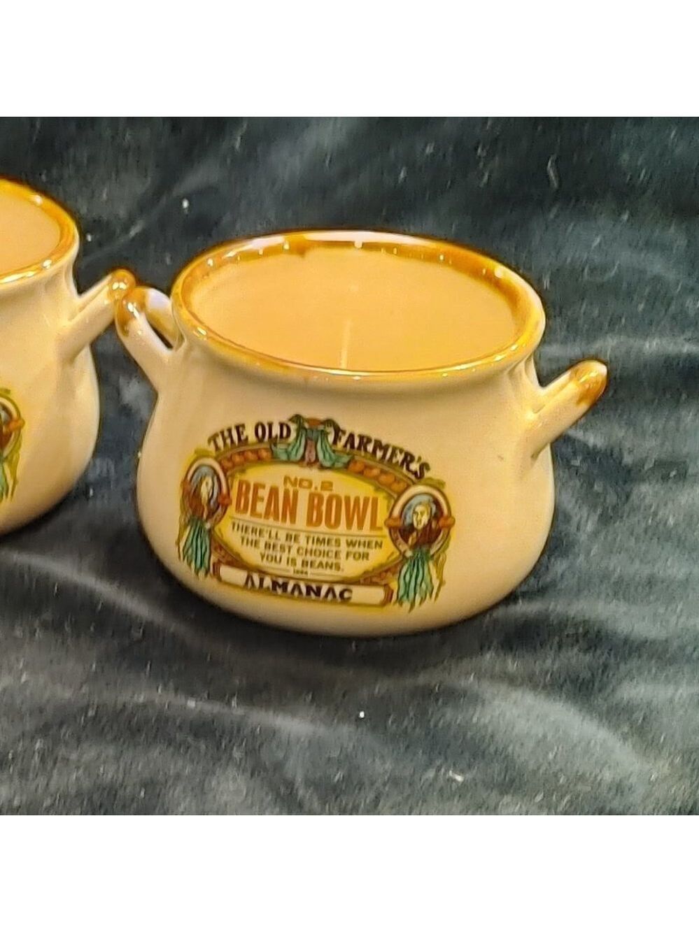 Set of 3 Vintage No 2 Bean Bowl Mini Pots Soup Bowls - Picture 2 of 8